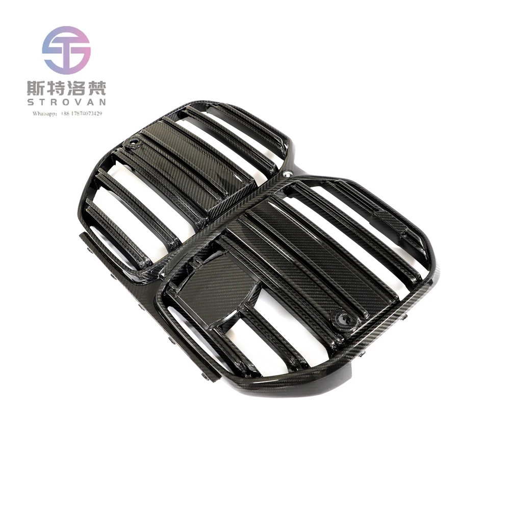 JCsportline Dry Carbon Fiber Replacement Front Grille for 4 Series G26 2021 2023
JCsportline Dry Carbon Fiber Replacement Front Grille for 4 Series G26 2021 2023