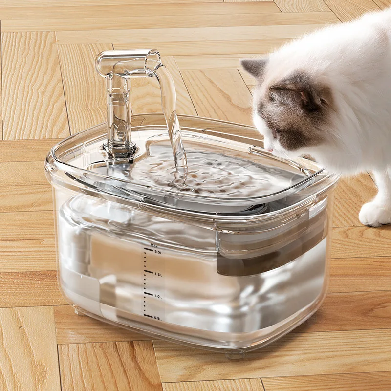 Cat Water Fountain Automatic USB Electric Mute Cat Dispenser Feeder Recirculate Filtring Pet Cats Water Drinker Bowl
Cat Water Fountain Automatic USB Electric Mute Cat Dispenser Feeder Recirculate Filtring Pet Cats Water Drinker Bowl