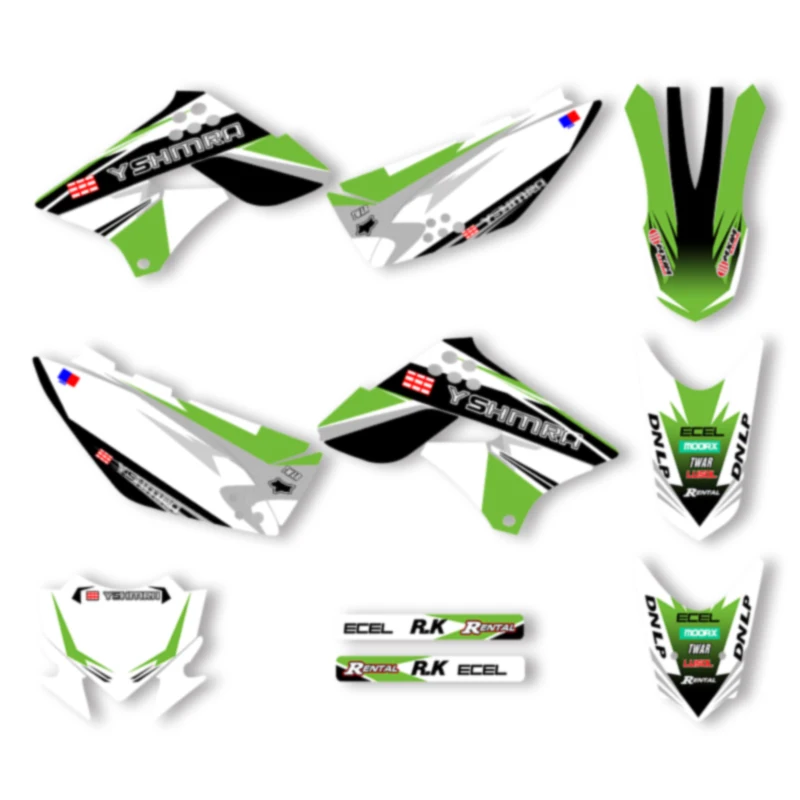 SPACE Motorcycle Graphics Decals Stickers for KAWASAKI 2013 2014 2015 KLX125 150 Decals Stickers Kits 002
SPACE Motorcycle Graphics Decals Stickers for KAWASAKI 2013 2014 2015 KLX125 150 Decals Stickers Kits 002