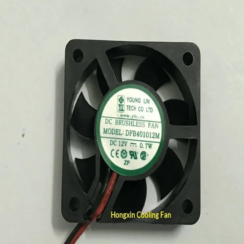 For YOUNG LIN DFB401012M DC12V 0.7W 4010 silent cooling fan
For YOUNG LIN DFB401012M DC12V 0.7W 4010 silent cooling fan