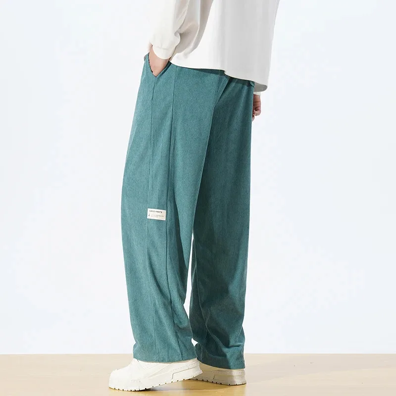 Мужские повседневные длинные брюки в американском стиле ретро на весну и осень, модные брендовые свободные широкие брюки, модные универсальные брюки
Мужские повседневные длинные брюки в американском стиле ретро на весну и осень, модные брендовые свободные широкие брюки, модные универсальные брюки