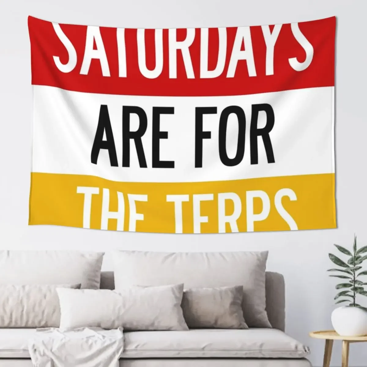 Saturdays are for the Terps Tapestry Wall Decoration Wallpaper Bedroom House Decoration Tapestry
Saturdays are for the Terps Tapestry Wall Decoration Wallpaper Bedroom House Decoration Tapestry