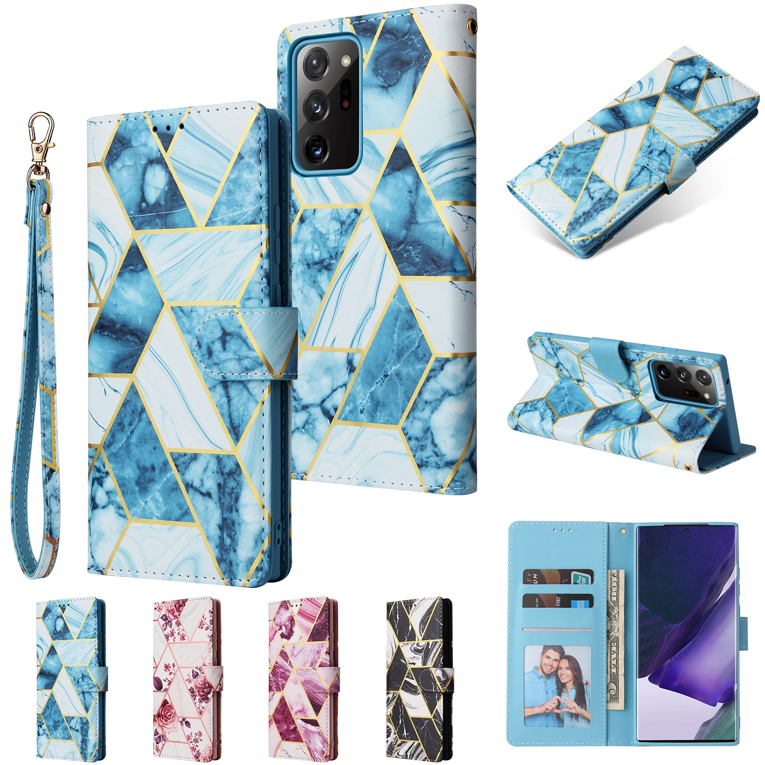 3X*Marble vein splicing Leather Wallet Anti-fall Flip Phone Case for SAMSUNG GALAXY Note9 Note10 Note20 Note20Ultra Pro LITE
3X*Marble vein splicing Leather Wallet Anti-fall Flip Phone Case for SAMSUNG GALAXY Note9 Note10 Note20 Note20Ultra Pro LITE