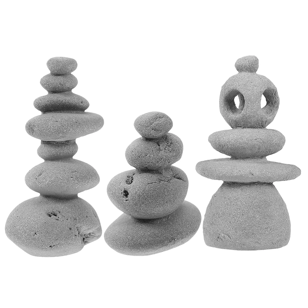3pcs Zen Garden Stone Ornament Rock Decor For Home Desktop Living Room Yard Garden Tank Bonsai Micro Landscape Rockery Sand
3pcs Zen Garden Stone Ornament Rock Decor For Home Desktop Living Room Yard Garden Tank Bonsai Micro Landscape Rockery Sand