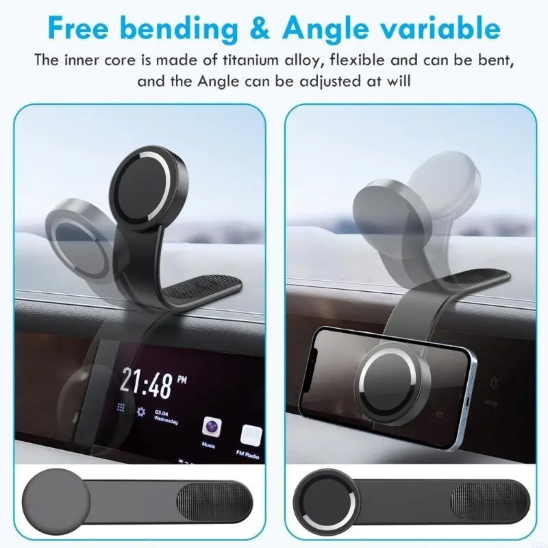 62KA Bendable Cellphone Holder Flexible Stand with Strong Attachment and Wireless Charging Feature for Office
62KA Bendable Cellphone Holder Flexible Stand with Strong Attachment and Wireless Charging Feature for Office