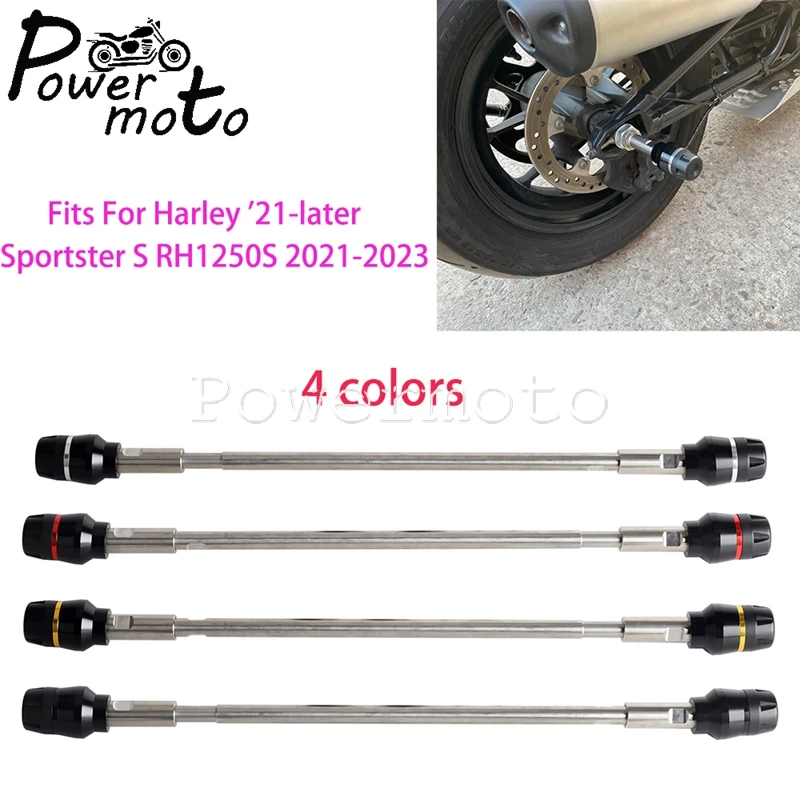 Motorcycle Front Engine Guard Stand Axle Fork Wheel Slider Crash Protector For Harley Sportster S RH1250S RH 1250S 2021-2023
Motorcycle Front Engine Guard Stand Axle Fork Wheel Slider Crash Protector For Harley Sportster S RH1250S RH 1250S 2021-2023
