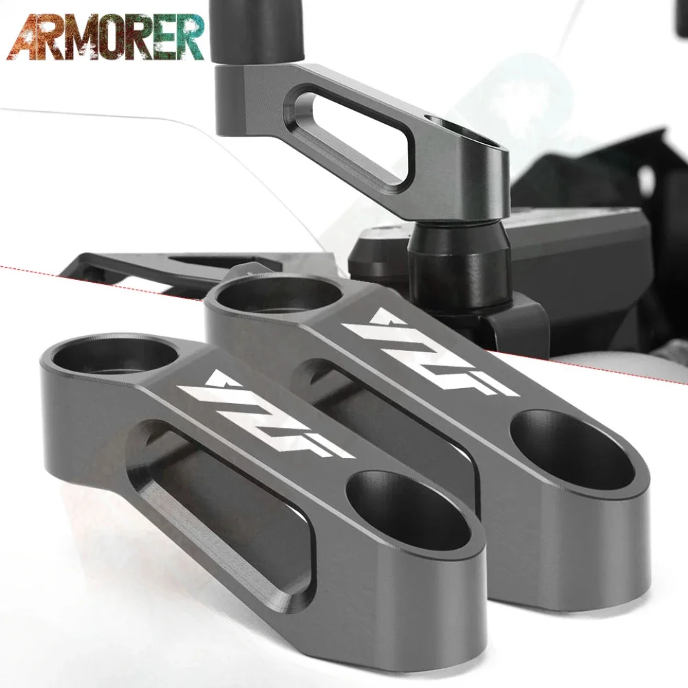 Motorcycle Accessories Rearview Mirror Extension Mount Bracket For YAMAHA YZF R1 R1M R125 R15S R25 R3 R6 R7 YZFR7 YZFR6 YZFR3
Motorcycle Accessories Rearview Mirror Extension Mount Bracket For YAMAHA YZF R1 R1M R125 R15S R25 R3 R6 R7 YZFR7 YZFR6 YZFR3