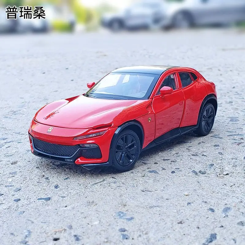 1:32 Purosangue FUV Simulation Alloy Luxury Car Model Static Decoration Sound Light Sports Car Kid Toy Gift
1:32 Purosangue FUV Simulation Alloy Luxury Car Model Static Decoration Sound Light Sports Car Kid Toy Gift