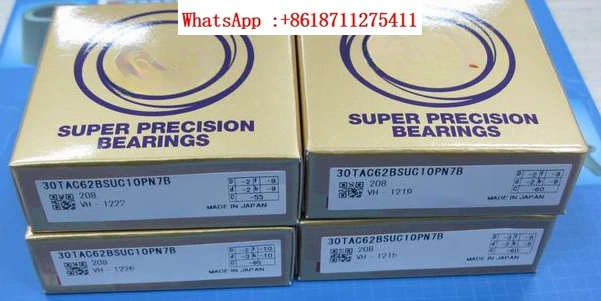 Original authentic Japanese N-S-K bearings, screw bearings, CNC machine spindle bearings, 30TAC62B
Original authentic Japanese N-S-K bearings, screw bearings, CNC machine spindle bearings, 30TAC62B
