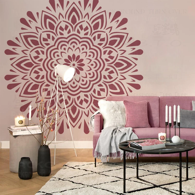 130cm - 170cm Stencil For Painting Decor Wall Decorative Template Furniture Makers To Paint Big Large Mandala Ceiling Round S151
130cm - 170cm Stencil For Painting Decor Wall Decorative Template Furniture Makers To Paint Big Large Mandala Ceiling Round S151