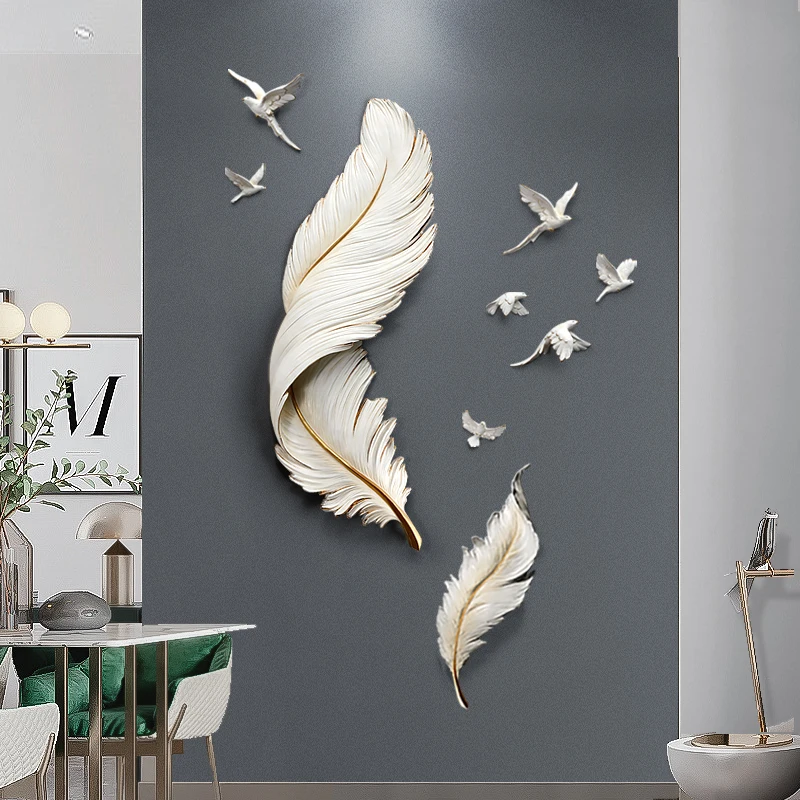 Modern Simple Feather Hanging Wall Decoration, Living Room, Sofa Background, Porch, Creative Pendant, Nordic Restaurant
Modern Simple Feather Hanging Wall Decoration, Living Room, Sofa Background, Porch, Creative Pendant, Nordic Restaurant