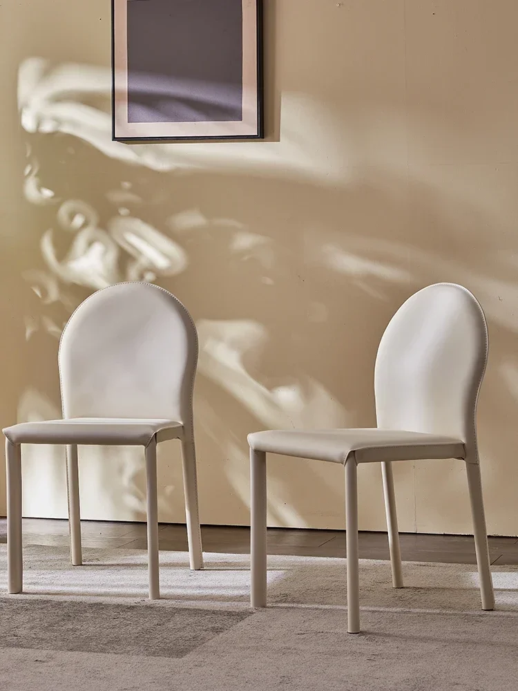 Saddle leather dining chair designer net celebrity office saddle Italian restaurant dining
Saddle leather dining chair designer net celebrity office saddle Italian restaurant dining