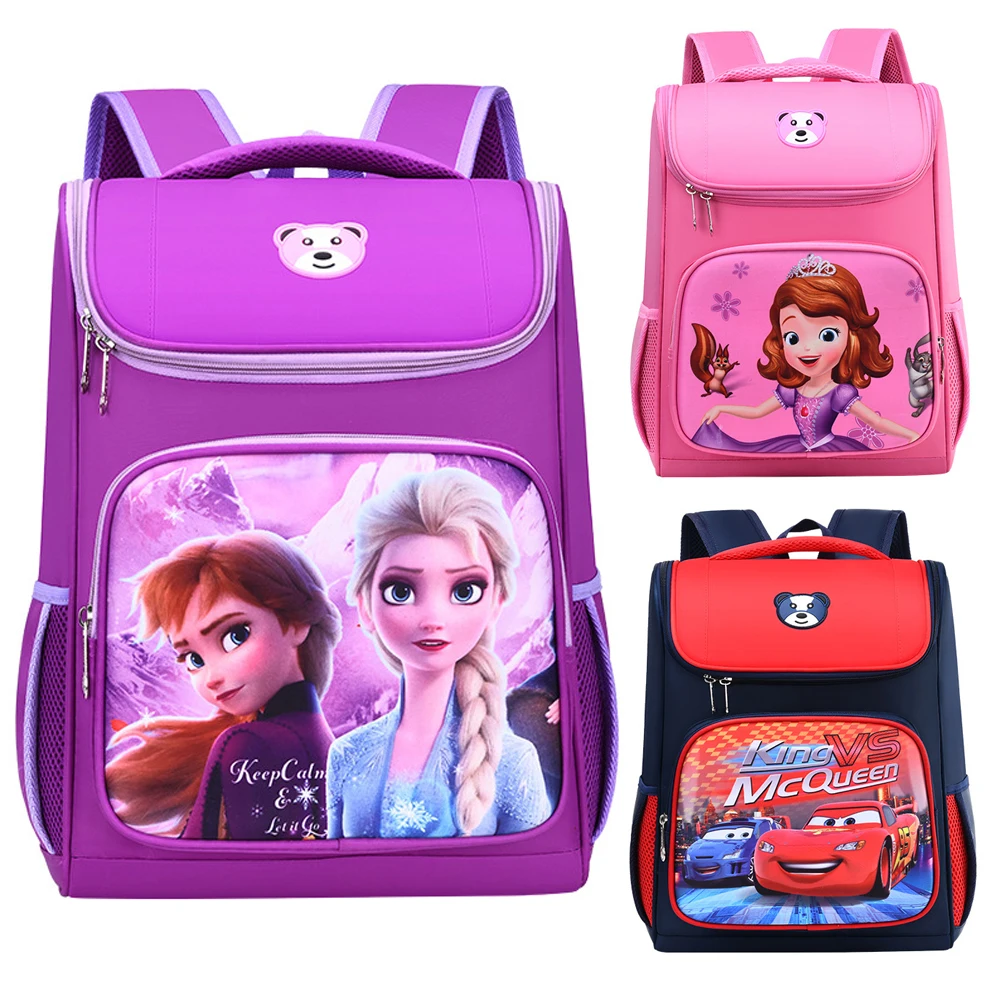 3D Children Backpacks Bags Disney Frozen Cartoon Pattern Flip Style Design Large Capacity Comfortable Fashion Student Backpack
3D Children Backpacks Bags Disney Frozen Cartoon Pattern Flip Style Design Large Capacity Comfortable Fashion Student Backpack