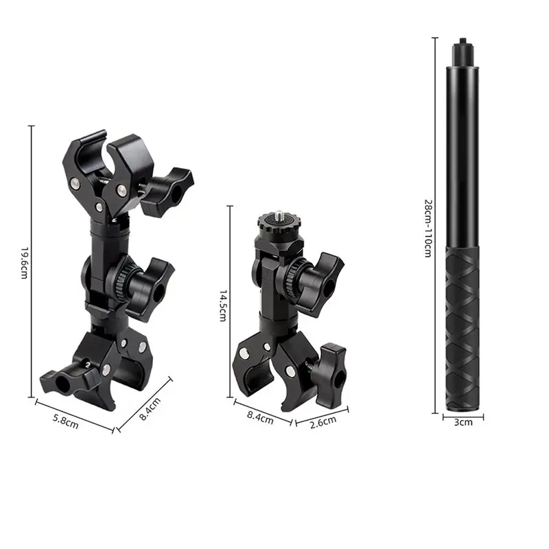 A13E-For X4 Motorcycle Invisible Selfie Stick For Gopro DJI Action Camera For Insta360one R Mount 1.1M Extension Rod
A13E-For X4 Motorcycle Invisible Selfie Stick For Gopro DJI Action Camera For Insta360one R Mount 1.1M Extension Rod