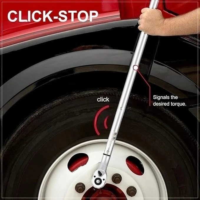 3% Accuracy, 48 Teeth | Ideal Choice for Tire Replacement, 3/4 "sedan and Truck Torque Wrench -600-1000Nm
3% Accuracy, 48 Teeth | Ideal Choice for Tire Replacement, 3/4 "sedan and Truck Torque Wrench -600-1000Nm
