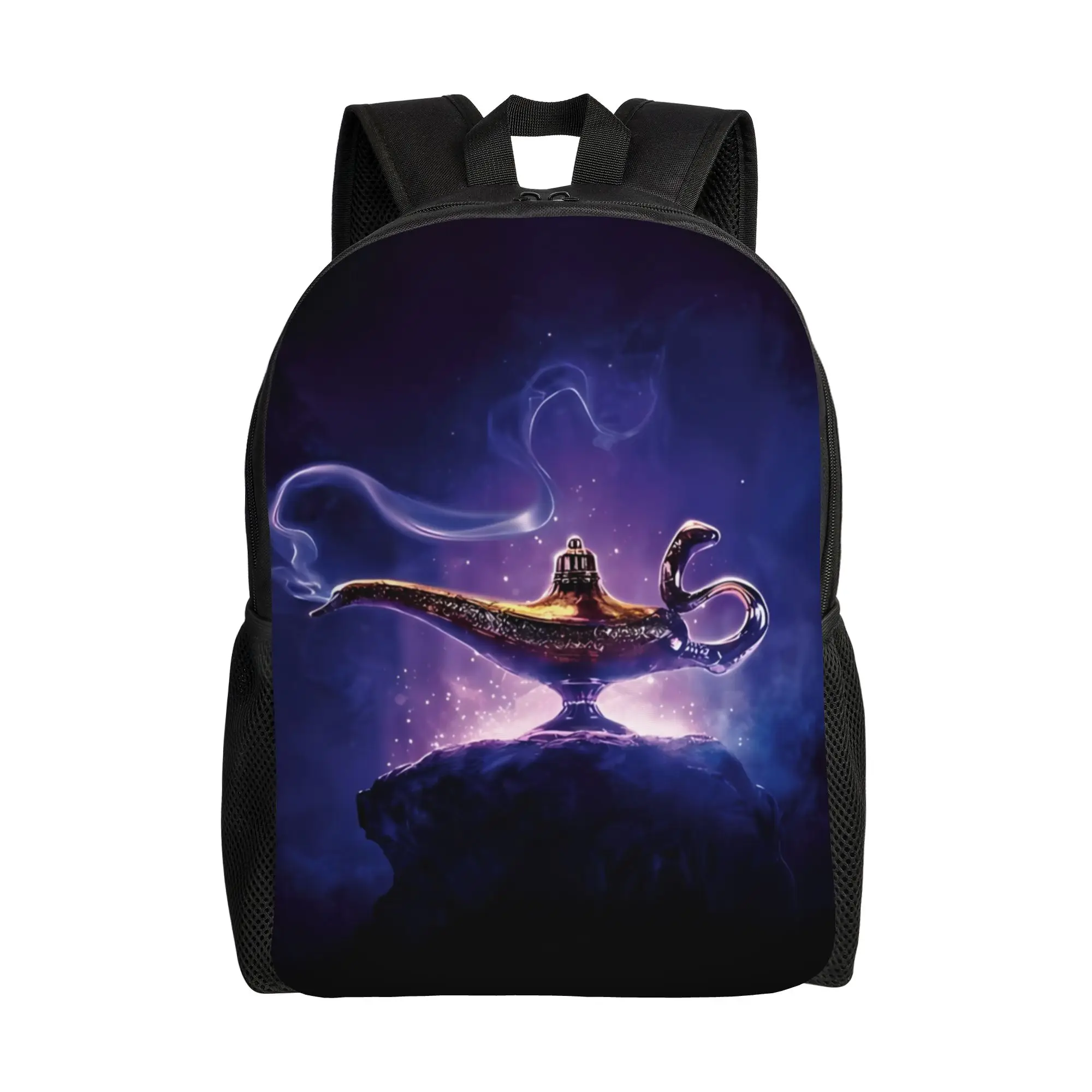 Back to school season Adjustable Strap Golden oil pot Bookbag Aladdin Female Backpack
Back to school season Adjustable Strap Golden oil pot Bookbag Aladdin Female Backpack