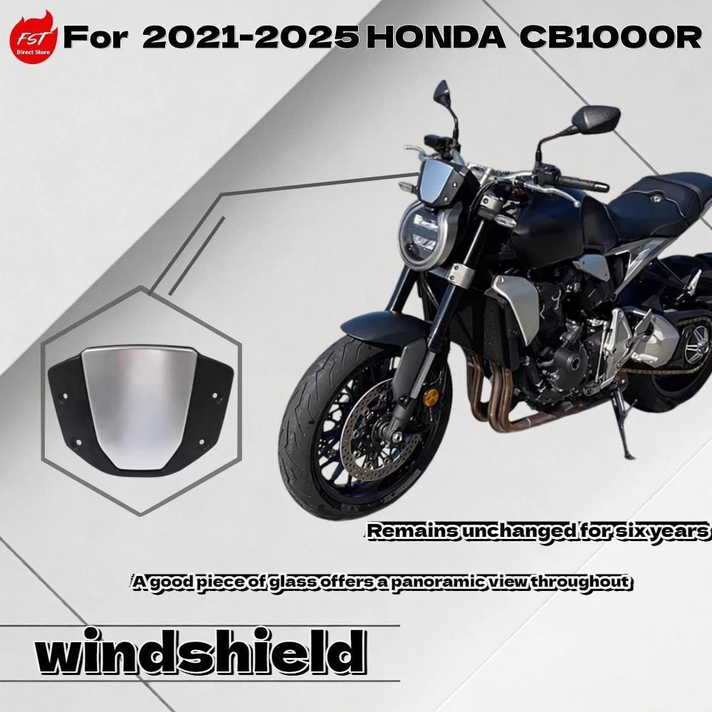 For Honda CB1000R 2021-2025 Racing Style Front Windshield
For Honda CB1000R 2021-2025 Racing Style Front Windshield