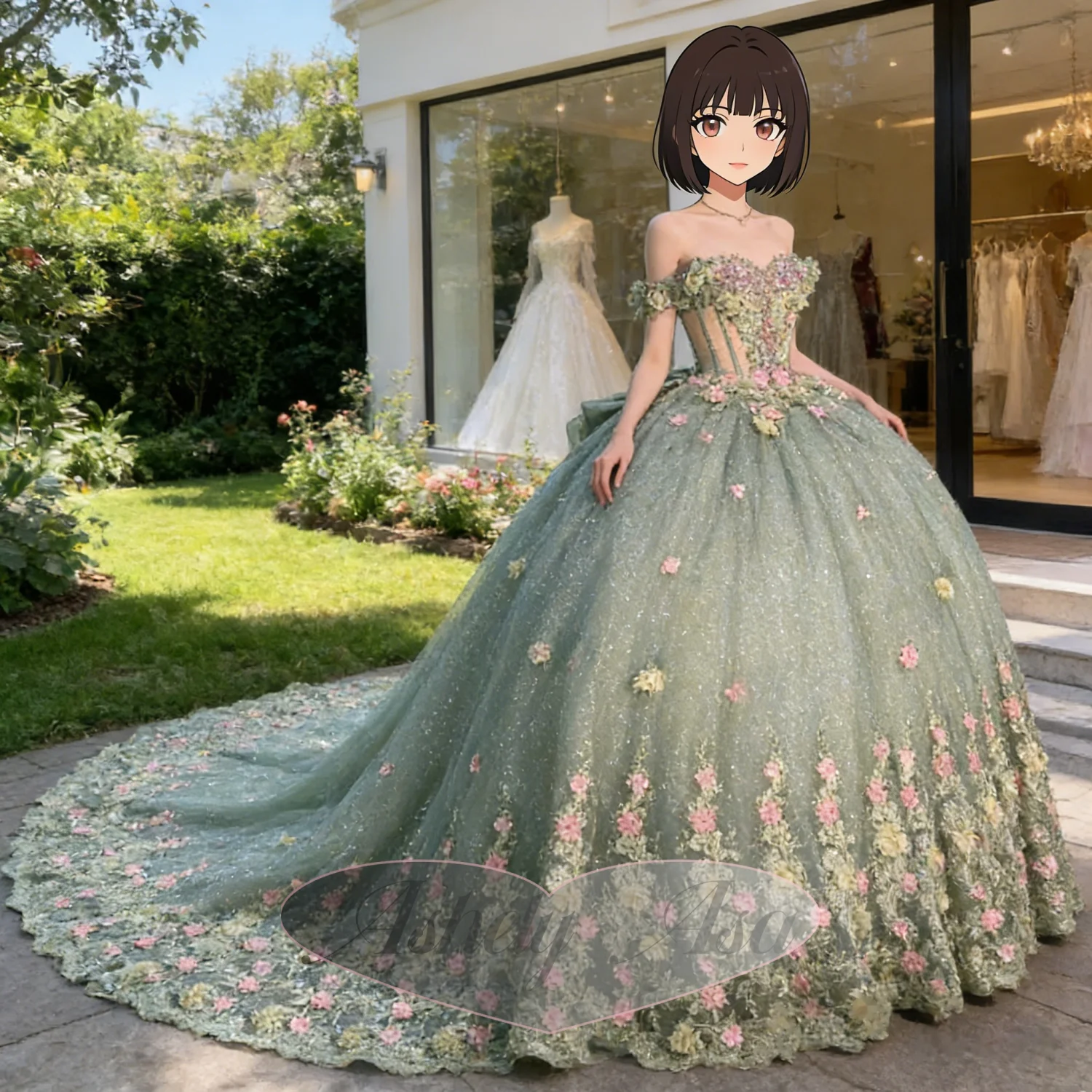Customized Mexican Princess 15 16 Girl Quinceanera Dresses Off The Shoulder 3D Flower Crystal Puffy Skirt Women Party Prom Dress
Customized Mexican Princess 15 16 Girl Quinceanera Dresses Off The Shoulder 3D Flower Crystal Puffy Skirt Women Party Prom Dress