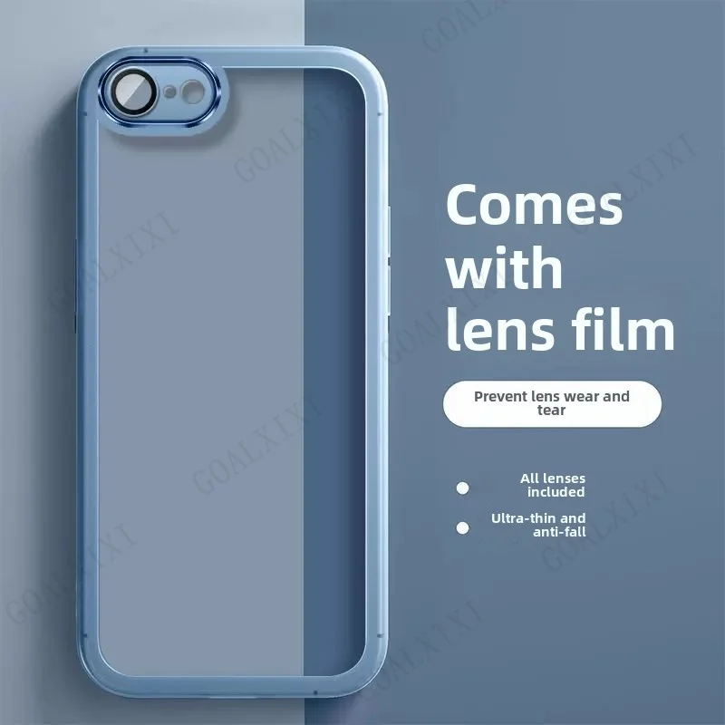 for Apple iPhone 16E SE4 SE3 SE2 mobile phone Case A2785 A3410 A2298 transparent Airbag iPhone16E fall protection cover cover
for Apple iPhone 16E SE4 SE3 SE2 mobile phone Case A2785 A3410 A2298 transparent Airbag iPhone16E fall protection cover cover