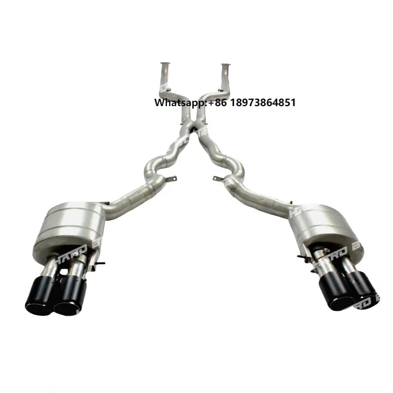 Factory Valved Exhaust Pipe for M5 F10 M6 F12 F13 M6 F06 4.4 Stainless Performance Valvetronic Exhaust Exhaust Systems
Factory Valved Exhaust Pipe for M5 F10 M6 F12 F13 M6 F06 4.4 Stainless Performance Valvetronic Exhaust Exhaust Systems