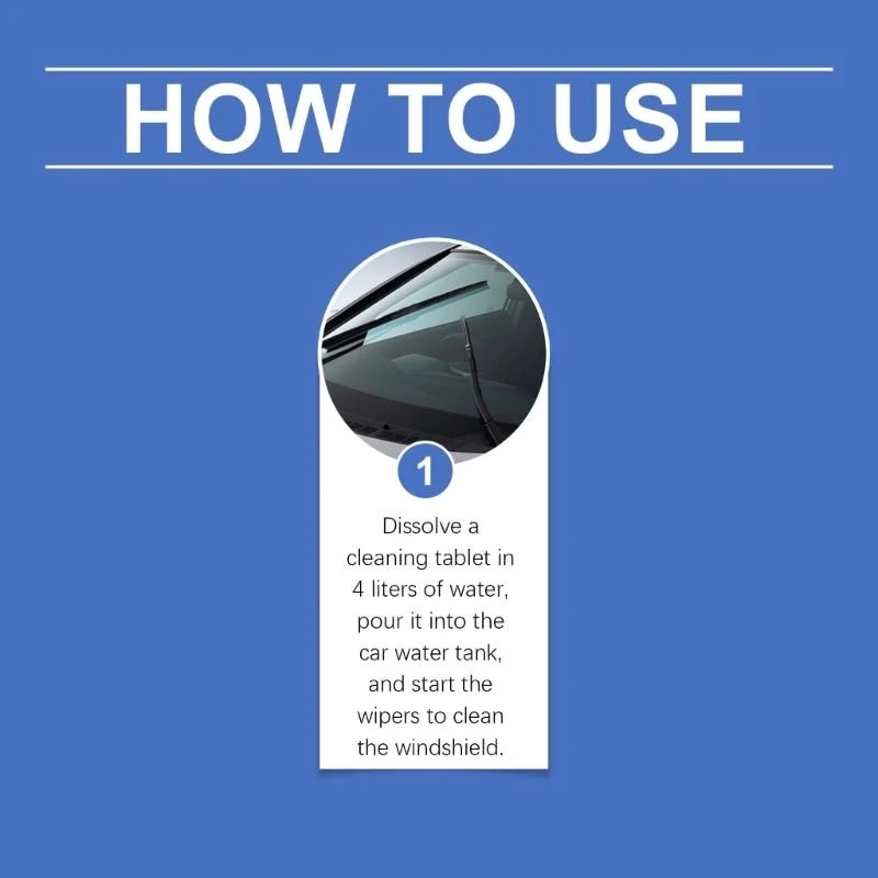 Вкладка для омывателя лобового стекла автомобиля, средство для очистки стекол, шипучие таблетки для автомобиля
Вкладка для омывателя лобового стекла автомобиля, средство для очистки стекол, шипучие таблетки для автомобиля