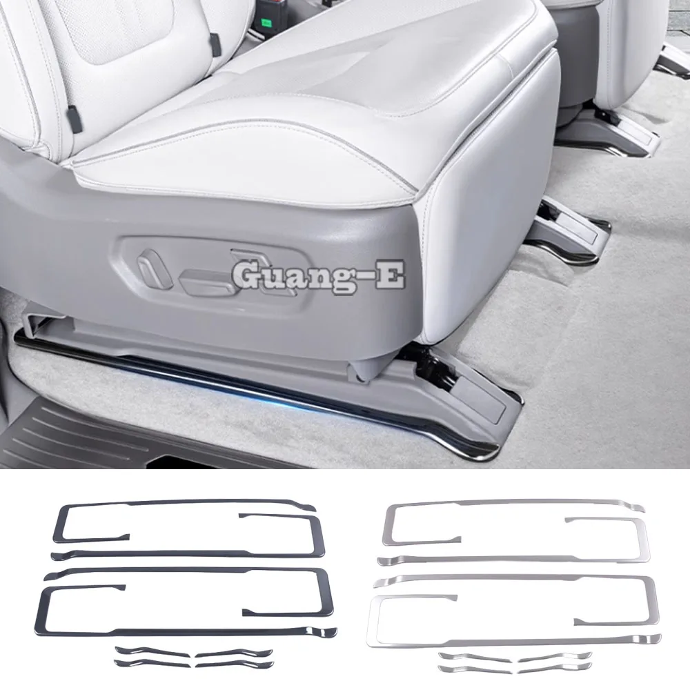 Stainless Steel Car Seat Rail Sliding Track Cover for Hyundai Custo 2021 2022 2023 2024 Frame Trim Stick Interior Accessories
Stainless Steel Car Seat Rail Sliding Track Cover for Hyundai Custo 2021 2022 2023 2024 Frame Trim Stick Interior Accessories