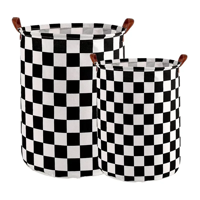 Leather Handle Dirty Clothes Basket Folding Fabric Cotton and Linen Dirty Clothes Basket Bedroom Storage Basket Children's
Leather Handle Dirty Clothes Basket Folding Fabric Cotton and Linen Dirty Clothes Basket Bedroom Storage Basket Children's
