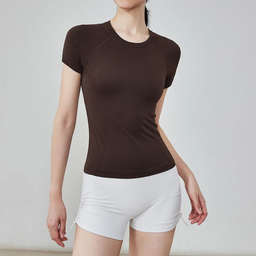 3 Colors Nylon Sportswear for Women Fitness Clothing Women Sports T-Shirt Gym Workout Yoga Female T-shirt Gym Woman Sportswear
3 Colors Nylon Sportswear for Women Fitness Clothing Women Sports T-Shirt Gym Workout Yoga Female T-shirt Gym Woman Sportswear