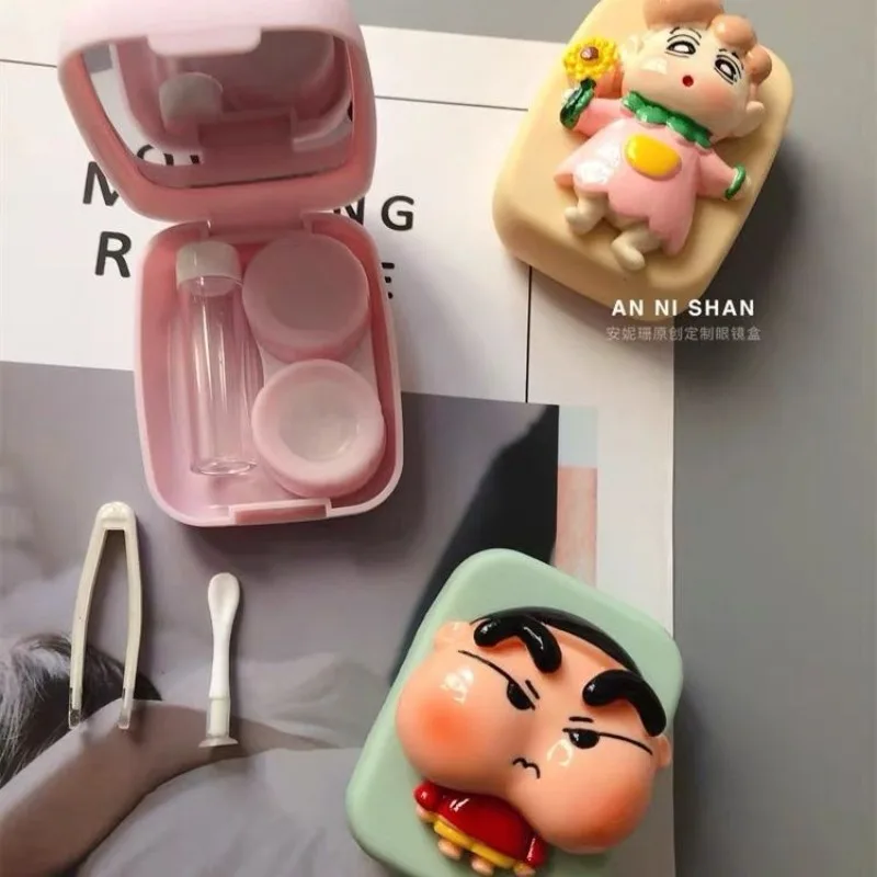 Crayon Shin-chan Contact Lens Storage Box Cartoon Creativity Portable Contact Lens Case New Fashion Exquisite Storage Box
Crayon Shin-chan Contact Lens Storage Box Cartoon Creativity Portable Contact Lens Case New Fashion Exquisite Storage Box