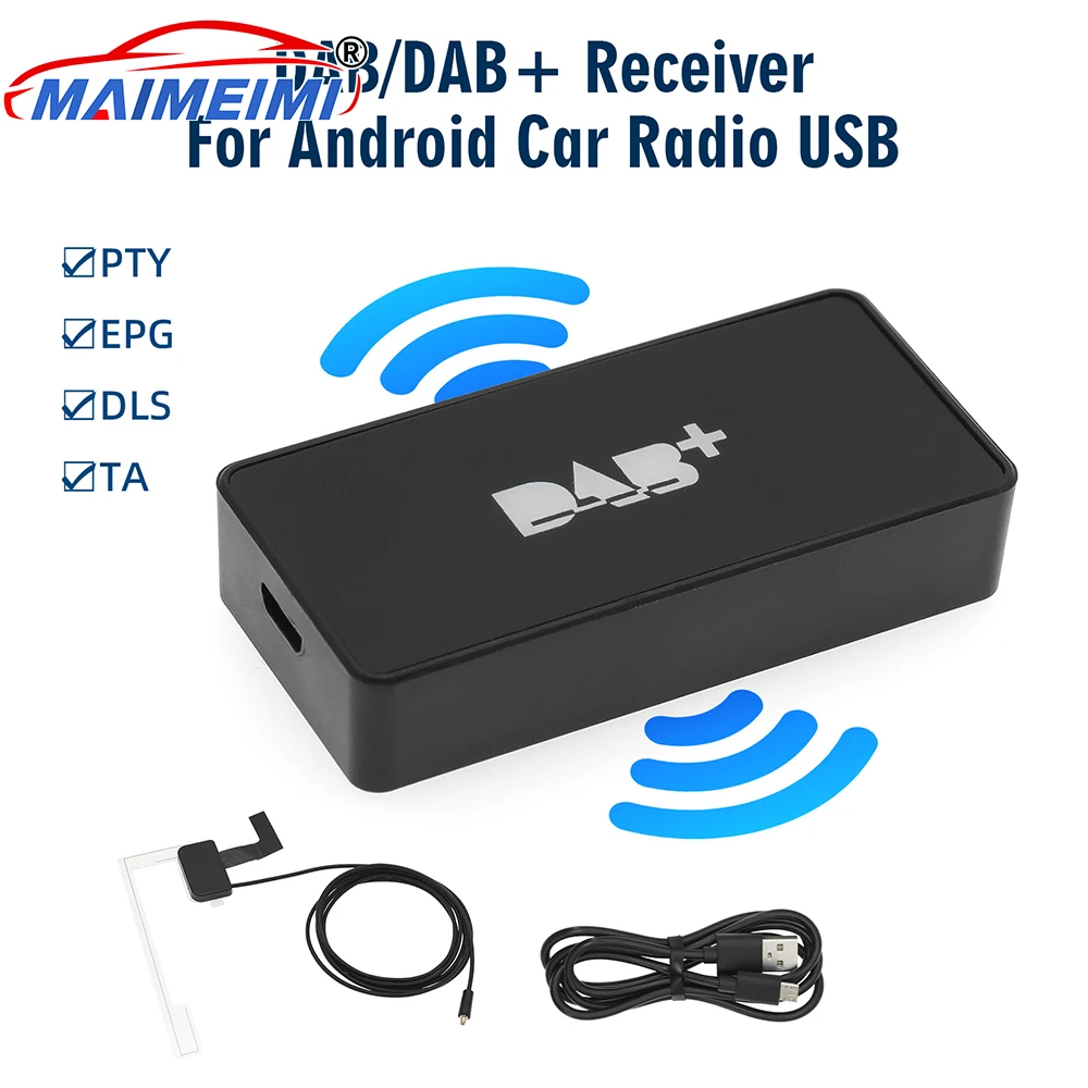 New Car DAB+Digital Radio Box DAB+ Receiver Antenna Aerial USB Interface Portable for Android Car Radio Stereo
New Car DAB+Digital Radio Box DAB+ Receiver Antenna Aerial USB Interface Portable for Android Car Radio Stereo