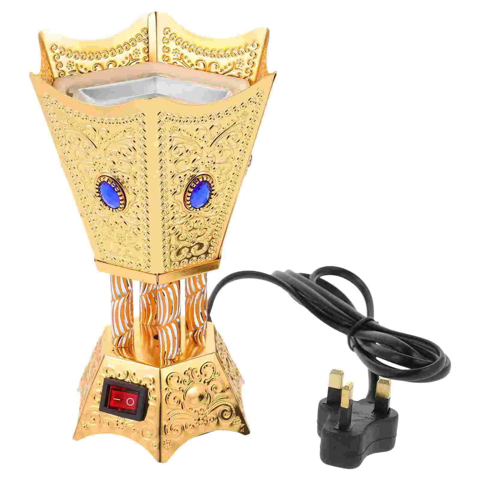 Plug-in Incense Burner Retro Censer Electric for Decoration Decorative Iron Aroma Holder Home
Plug-in Incense Burner Retro Censer Electric for Decoration Decorative Iron Aroma Holder Home
