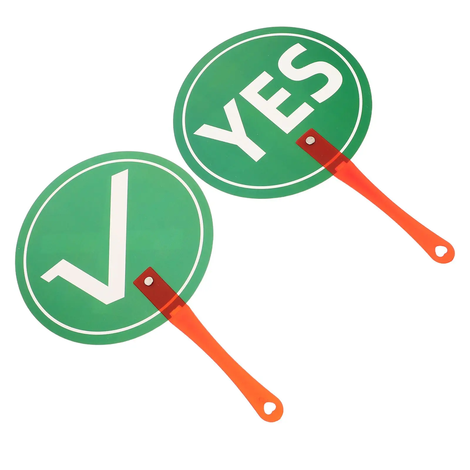 2Pcs Green Red Paddles English Early Education Tools Classroom Interactive Learning Reusable Voting Teacher Student Supplies
2Pcs Green Red Paddles English Early Education Tools Classroom Interactive Learning Reusable Voting Teacher Student Supplies