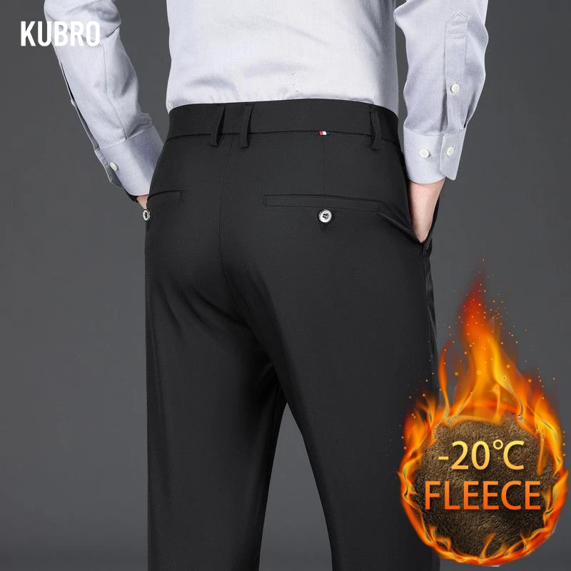 Autumn and Winter Plush Men's Casual Pants Trend Straight All-matching Business Casual Pants Slacks Slacks Business
Autumn and Winter Plush Men's Casual Pants Trend Straight All-matching Business Casual Pants Slacks Slacks Business
