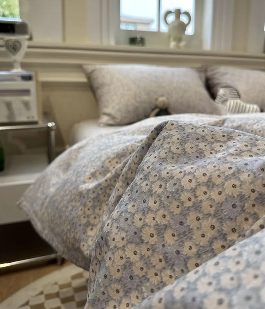 Elegant blue flower bedding set girl,twin full queen king floral camomile cotton home textile bed sheet pillow case quilt cover
Elegant blue flower bedding set girl,twin full queen king floral camomile cotton home textile bed sheet pillow case quilt cover