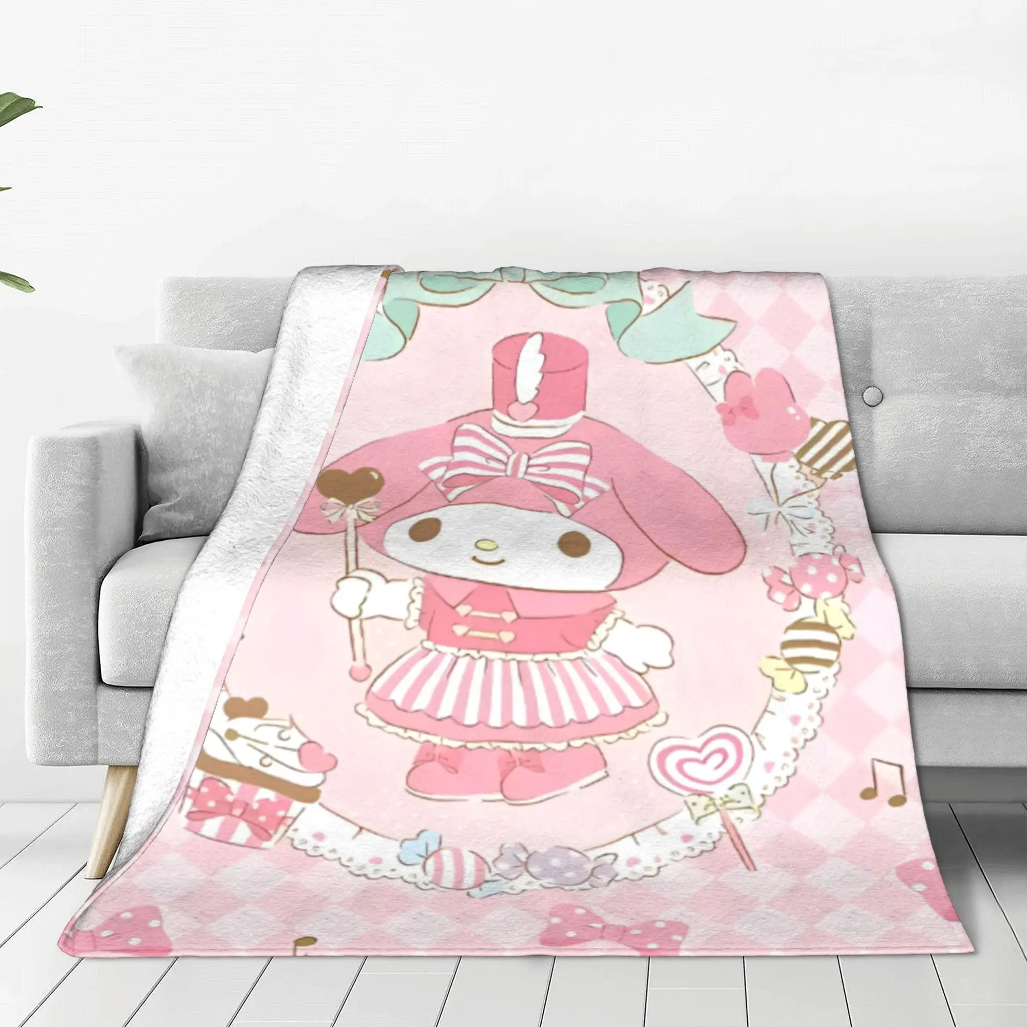 My Melody Cute Cartoon Kawaii Blanket Cover Japanese Anime Flannel Throw Blanket Decoration Lightweight Multifunction Quilt
My Melody Cute Cartoon Kawaii Blanket Cover Japanese Anime Flannel Throw Blanket Decoration Lightweight Multifunction Quilt