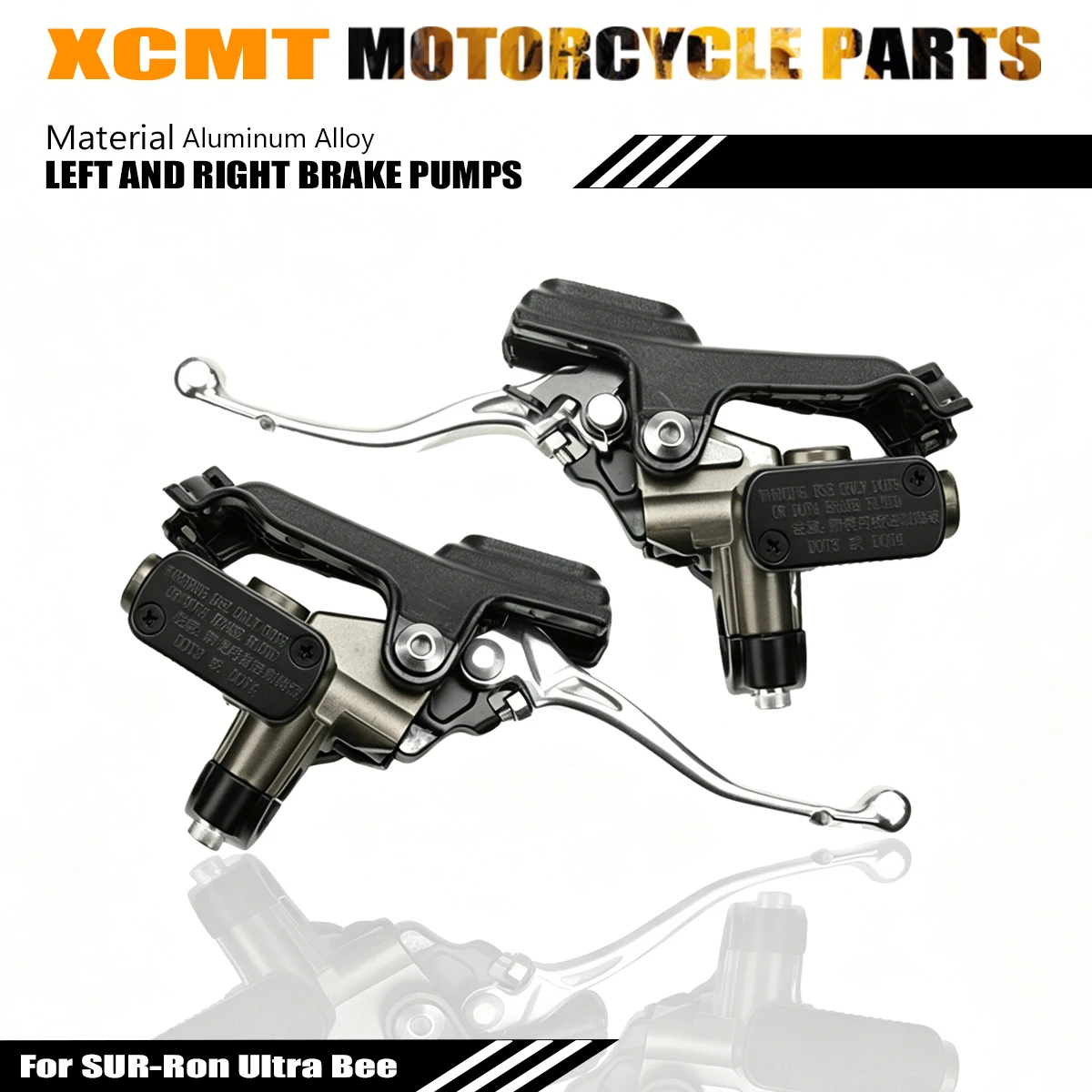 Motorcycle Accessories Left and Right Brake Pump Assemblies For Surron Ultra Bee CNC Aluminum Alloy Brake Pump Replacement
Motorcycle Accessories Left and Right Brake Pump Assemblies For Surron Ultra Bee CNC Aluminum Alloy Brake Pump Replacement