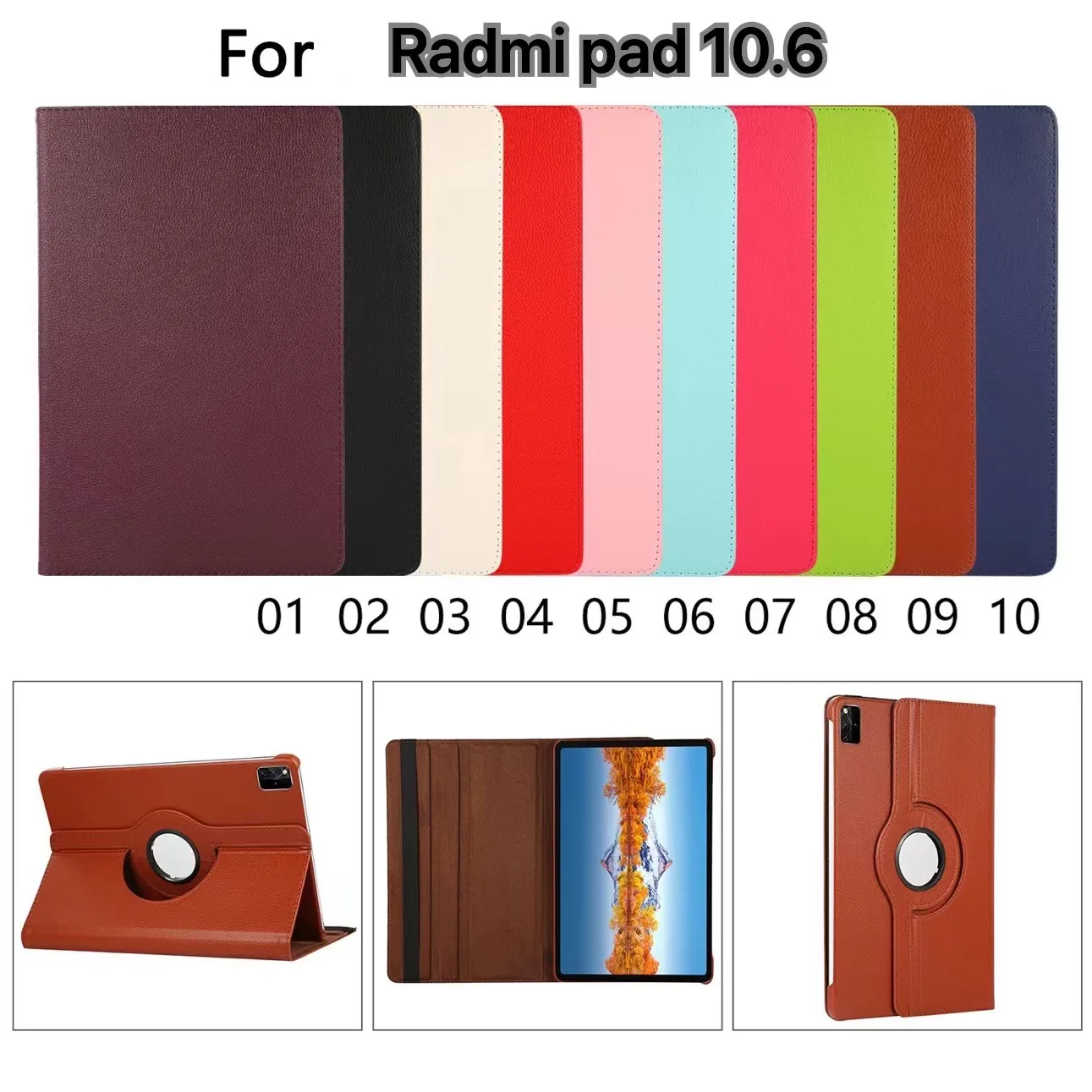 Чехол для Redmi Pad SE 2023, 11 дюймов, из искусственной кожи, вращающаяся на 360 градусов подставка с функцией сна/пробуждения, чехол для Xiaomi Redmi Pad SE 2023
Чехол для Redmi Pad SE 2023, 11 дюймов, из искусственной кожи, вращающаяся на 360 градусов подставка с функцией сна/пробуждения, чехол для Xiaomi Redmi Pad SE 2023