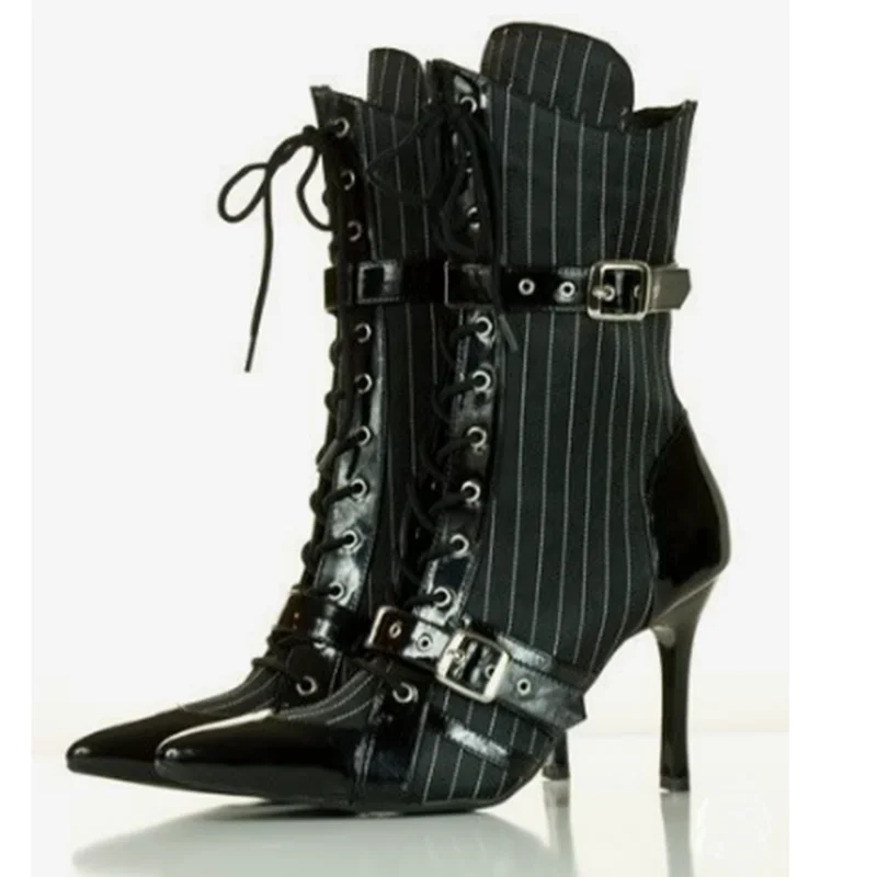 Black Crossover Strap Pointed Toe Boots Shallow Thin High Heel Fashion Sexy Novel Style Summer 2023 Woman Shoes Zapatillas Mujer
Black Crossover Strap Pointed Toe Boots Shallow Thin High Heel Fashion Sexy Novel Style Summer 2023 Woman Shoes Zapatillas Mujer