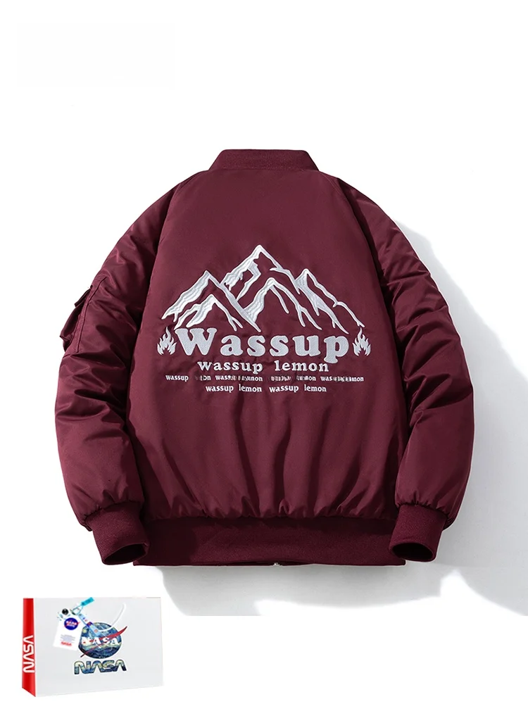 Модная молодежная куртка-бомбер Wassup Lemon Thiened для осени и зимы, повседневная, свободного кроя, с длинными рукавами
Модная молодежная куртка-бомбер Wassup Lemon Thiened для осени и зимы, повседневная, свободного кроя, с длинными рукавами