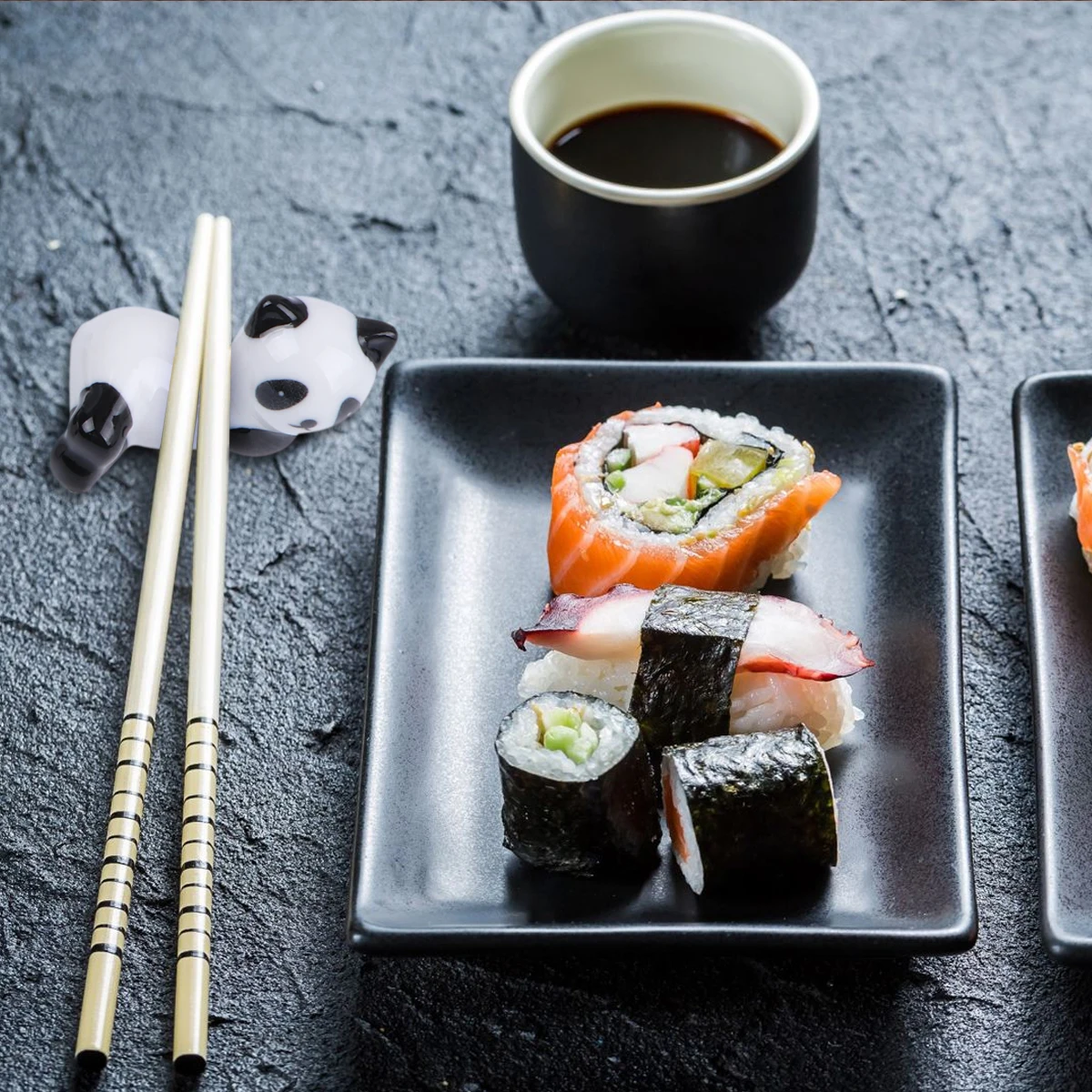 5Pcs Ceramic Chopsticks Rest Lovely Panda Shape Spoon Fork Holder Elegant Dining Table Decor Gift for Family Friends
5Pcs Ceramic Chopsticks Rest Lovely Panda Shape Spoon Fork Holder Elegant Dining Table Decor Gift for Family Friends