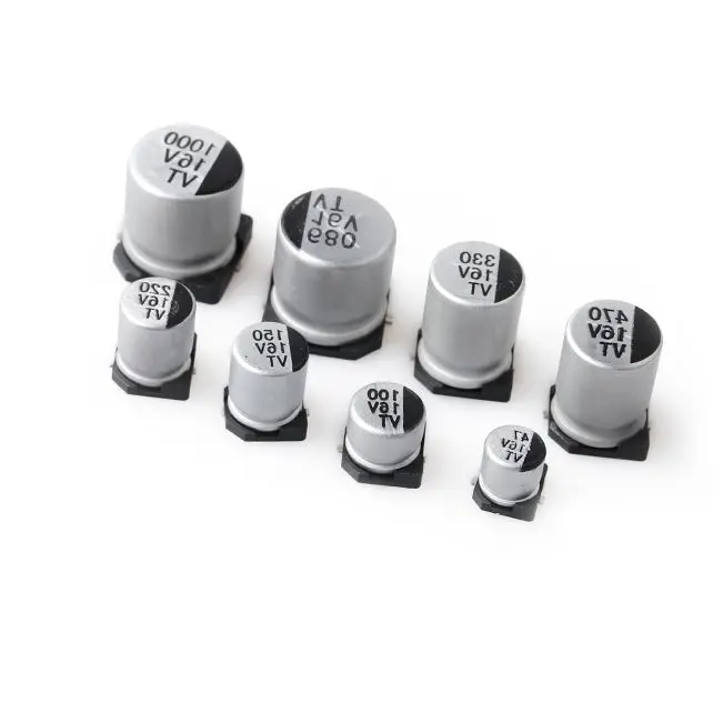 50pcs/lot NEW Original High Quality SMD Aluminum Electrolytic Capacitor 25V 220/33/47/1000UF Various Specifications
50pcs/lot NEW Original High Quality SMD Aluminum Electrolytic Capacitor 25V 220/33/47/1000UF Various Specifications