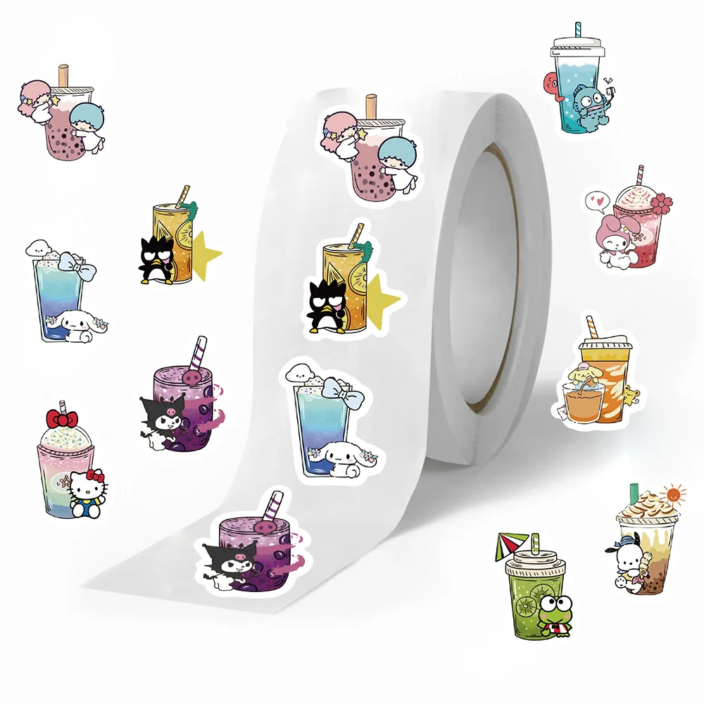 500pcs/Roll Sanrio Anime Sealing Label Stickers Cute Cartoon Kuromi Hello Kitty Graffiti Decals Kid Toy Decoration Sticker Gift
500pcs/Roll Sanrio Anime Sealing Label Stickers Cute Cartoon Kuromi Hello Kitty Graffiti Decals Kid Toy Decoration Sticker Gift