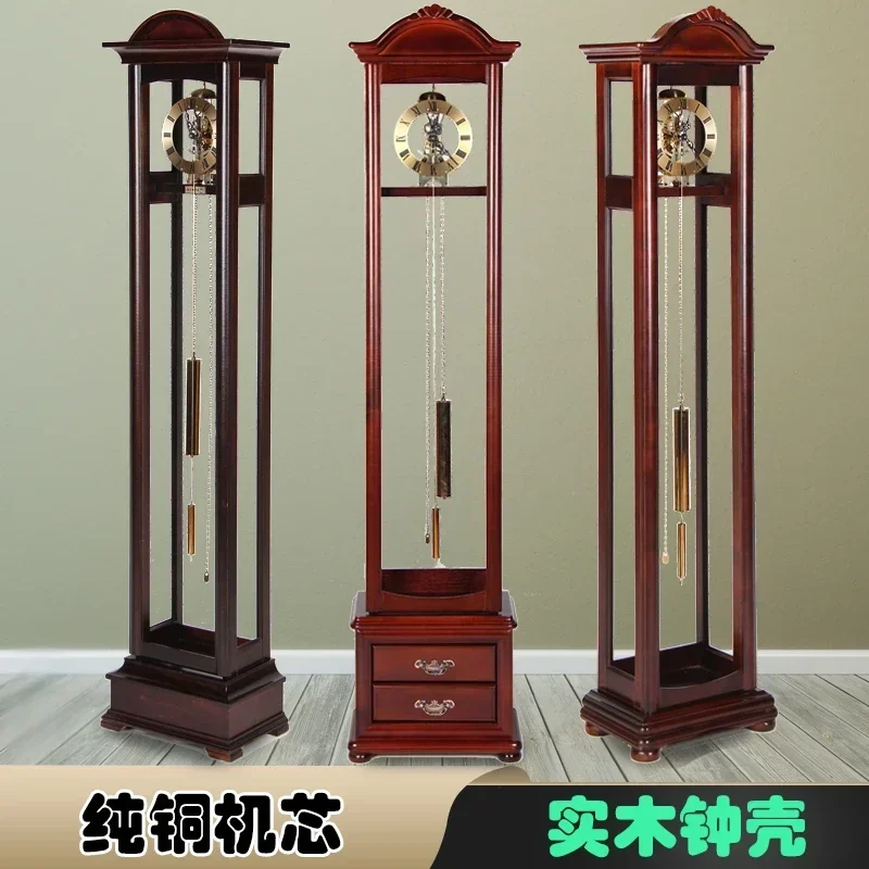 Living Room Chinese Retro Vertical Clock Home Pendulum Clock Large Old-Fashioned Creative Ornaments
Living Room Chinese Retro Vertical Clock Home Pendulum Clock Large Old-Fashioned Creative Ornaments