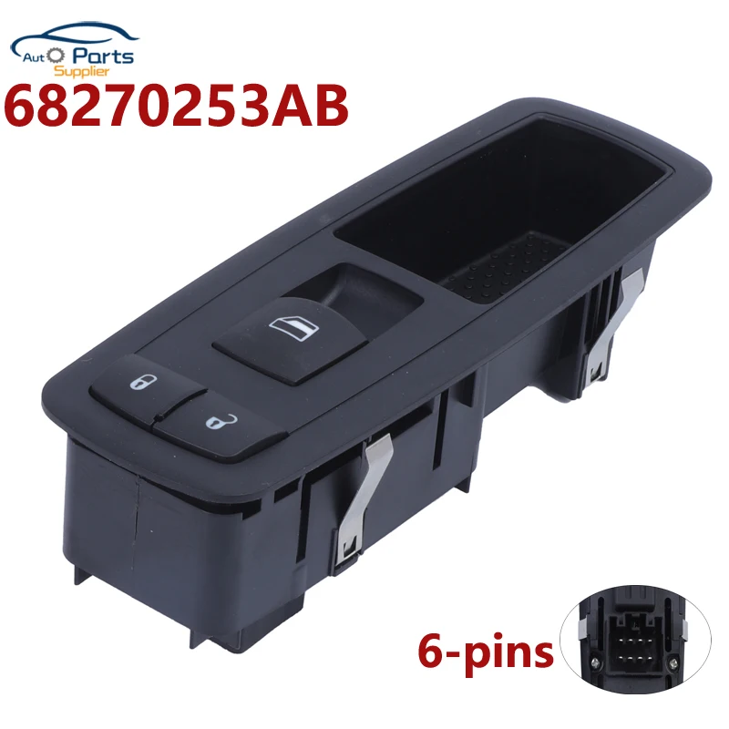 New 68270253AB DWS1991 Front Right Side Car Power Window Switch Button for CHEROKEE JEEP 17 18 19
New 68270253AB DWS1991 Front Right Side Car Power Window Switch Button for CHEROKEE JEEP 17 18 19