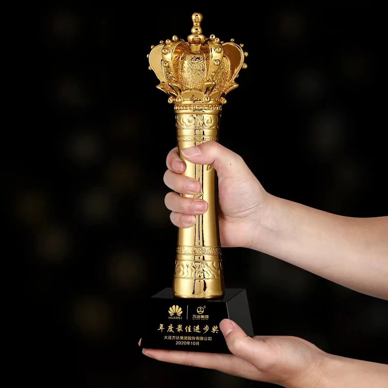 Custom Crown Shaped Metal Trophy Award Engrave LOGO Text Music Dancing Sport Competition Trophy Personalized Awards
Custom Crown Shaped Metal Trophy Award Engrave LOGO Text Music Dancing Sport Competition Trophy Personalized Awards