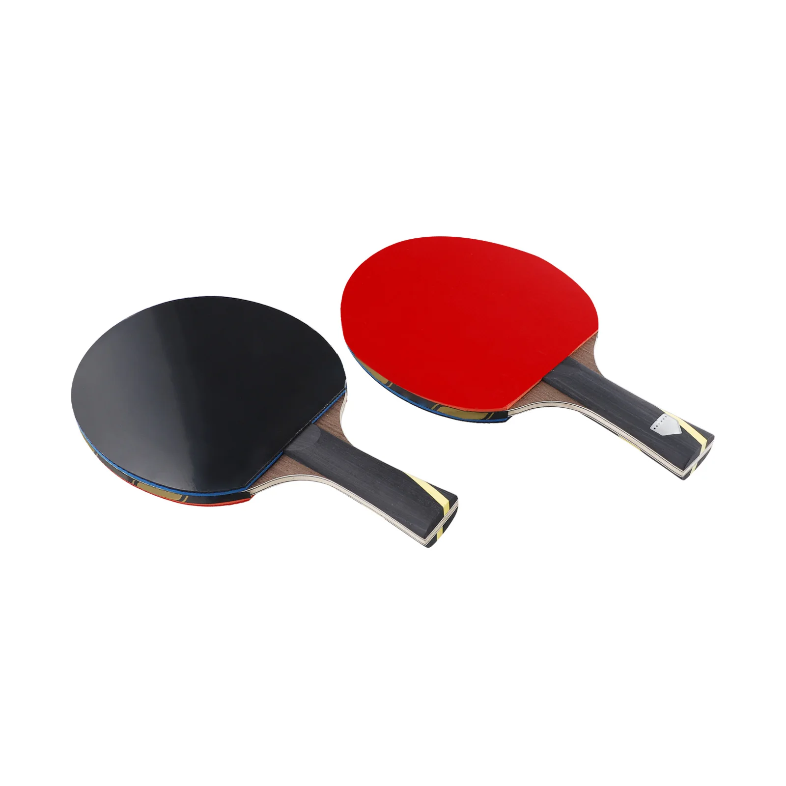 Set of 2 Table Tennis Rackets with Carbon Fiber and Rubber Lightweight and Flexible Design Perfect for Practice Matches
Set of 2 Table Tennis Rackets with Carbon Fiber and Rubber Lightweight and Flexible Design Perfect for Practice Matches