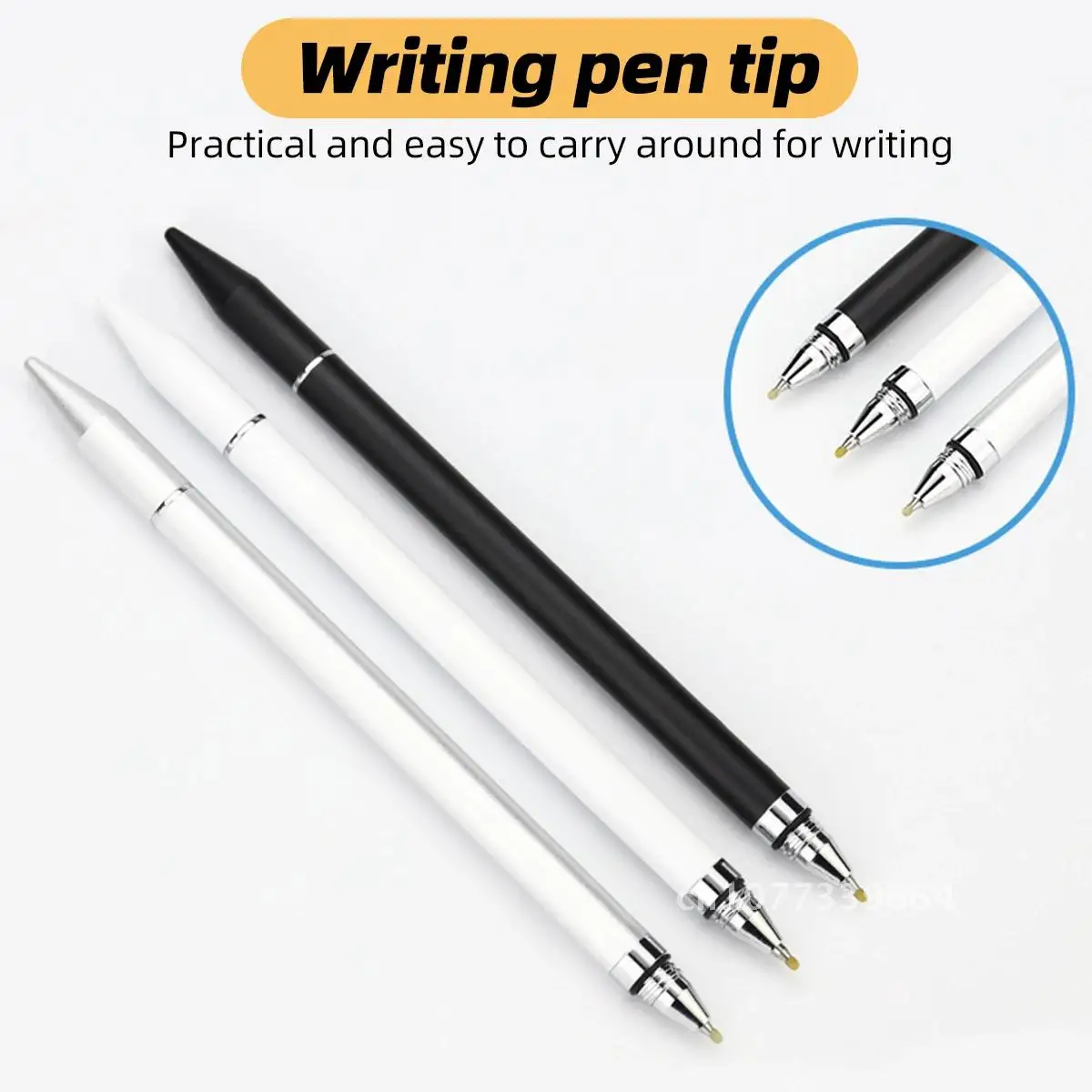 Universal 3 in 1 Tablet Phone Touch Screen Pen Capacitive Disc Stylus Ballpoint Pen Drawing Pencil for Xiaomi Huawei Samsung
Universal 3 in 1 Tablet Phone Touch Screen Pen Capacitive Disc Stylus Ballpoint Pen Drawing Pencil for Xiaomi Huawei Samsung