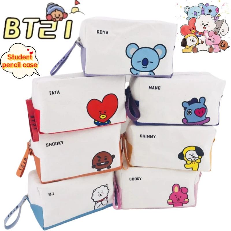 Многофункциональная сумка-органайзер BT21 Koya Shaky Chimmy Mang, косметичка, милый мультяшный пенал для школьников и студентов
Многофункциональная сумка-органайзер BT21 Koya Shaky Chimmy Mang, косметичка, милый мультяшный пенал для школьников и студентов