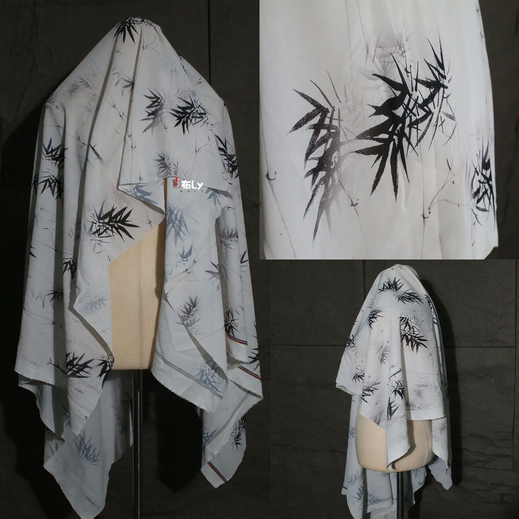 Ткань из ацетатного сатина с бамбуковым узором, окрашенная чернилами, в новом китайском ретро-стиле, для платьев ципао и ханьфу, материал для дизайнеров и рукоделия
Ткань из ацетатного сатина с бамбуковым узором, окрашенная чернилами, в новом китайском ретро-стиле, для платьев ципао и ханьфу, материал для дизайнеров и рукоделия