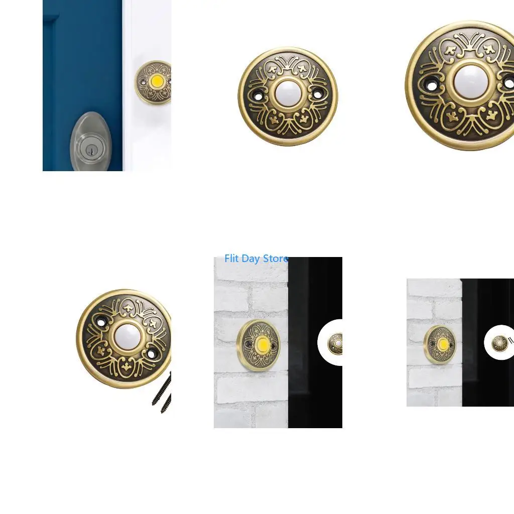 F92C Heavy Duty Doorbell Push Button LED Light Function Classical Weatherproof
F92C Heavy Duty Doorbell Push Button LED Light Function Classical Weatherproof